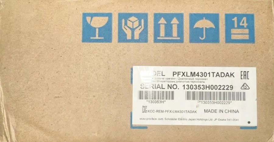 Панель оператора PFXLM4301TADAK Pro Face Touch Screen HMI