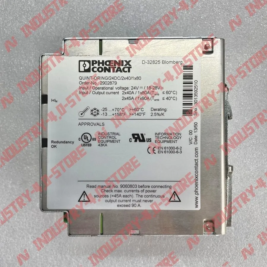 Блок питания Phoenix 2902879 QUINT-ORING/24DC/2X40/1X80 Switching Power Supply