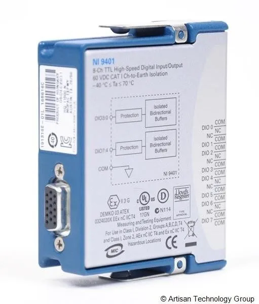 Модуль National Instruments Module NI-9401 8ch TTL High Speed