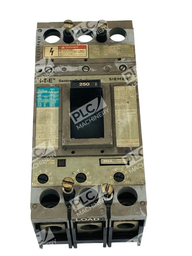 Автоматический выключатель SIEMENS FD63F250 SENTRON SERIES B 250 AMP CIRCUIT BRE