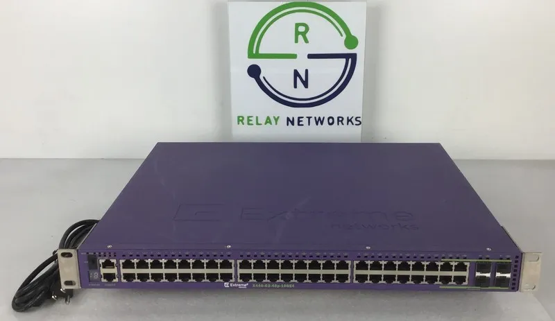 Коммутатор Extreme X440-G2-48P-10GE4 16535 48-Port x 1GE PoE 4 Combo 1G/10G SFP 