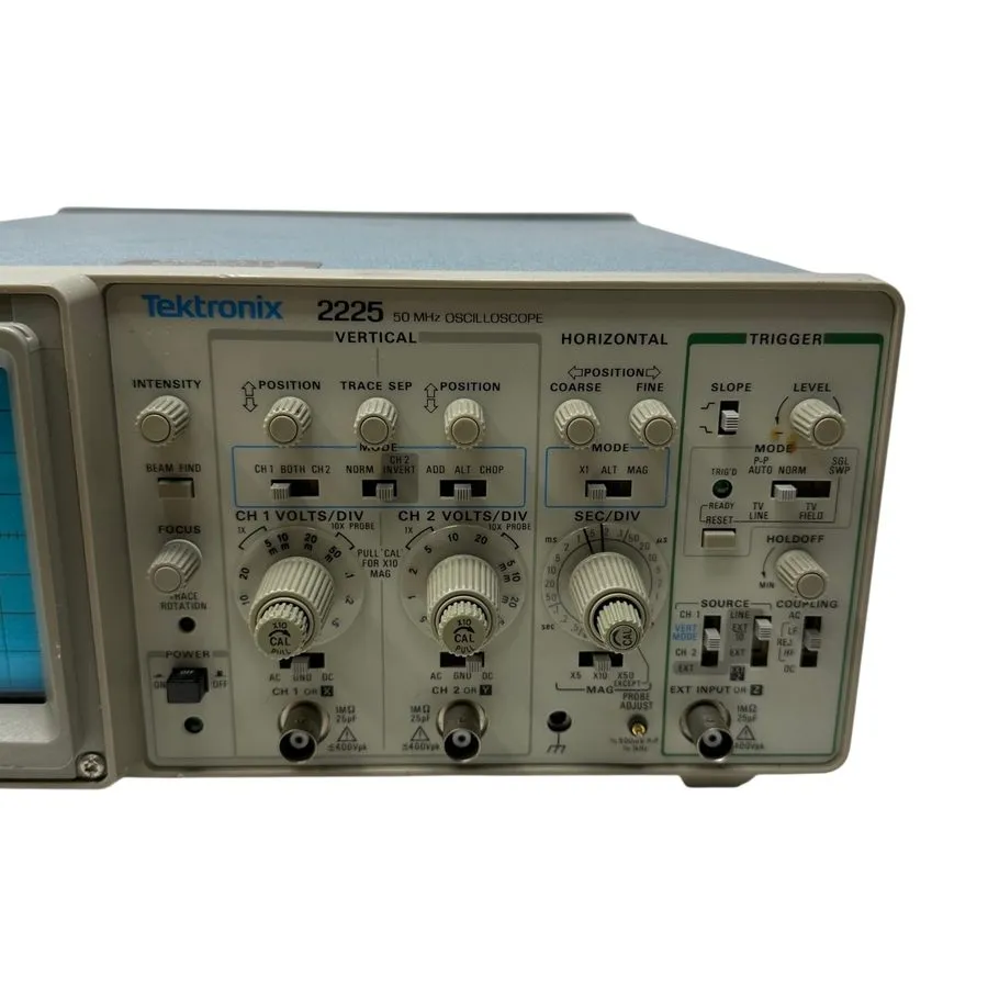 Осциллограф Tektronix 2225 50 MHz 2 Channel Analog Oscilloscope