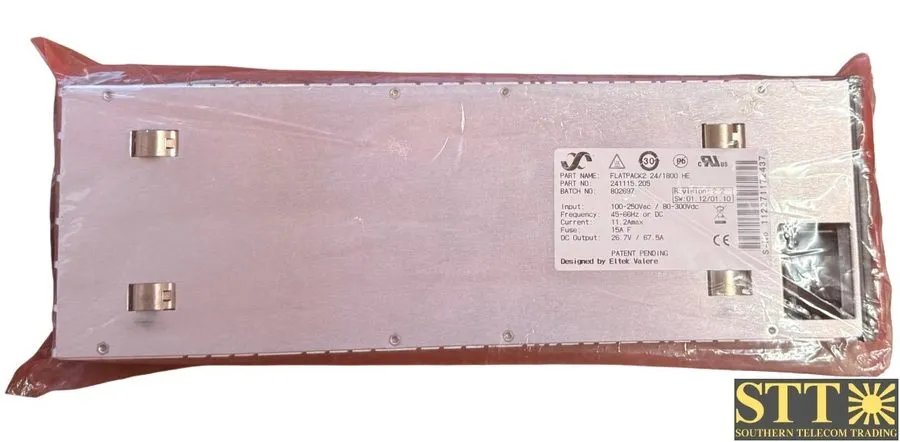 Операторское оборудование 241115.205 ELTEK FLATPACK2 HE 24V/1800W 100-250V AC RE