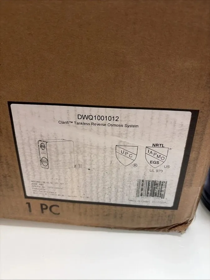 Насос Delta Clarifi Tankless Reverse Osmosis Water Filtration System DWQ1001012