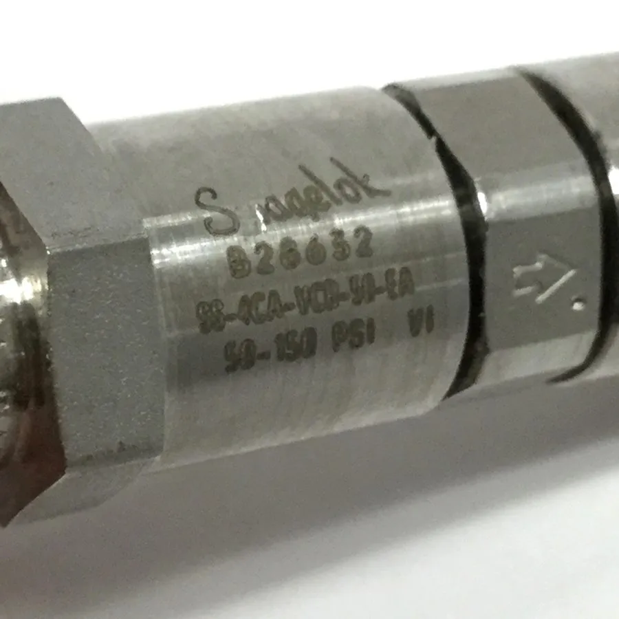 Клапан Swagelok SS-4CA-VCR-50 Stainless Steel Poppet Check Valve FNSP
