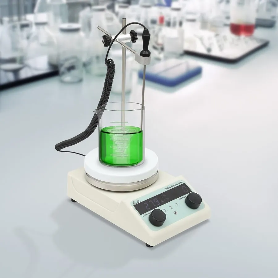 Магнитная мешалка Magnetic Stirrer 1500rpm Electric Stirrer Digital Magnetic Sti