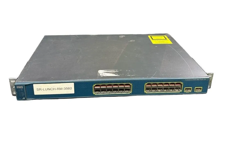 Коммутатор Cisco Catalyst WS-C3560-24PS-S 24-Port 10/100 POE Fast Ethernet Switc