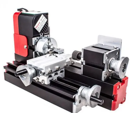 Оборудование ЧПУ Miniature Multifunction Metal Motorized Mini Lathe Machine DIY 