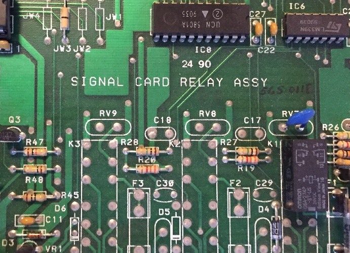 Реле SIMPLEX 565-011 REV G SIGNAL CARD RELAY FIRE ALARM CARD