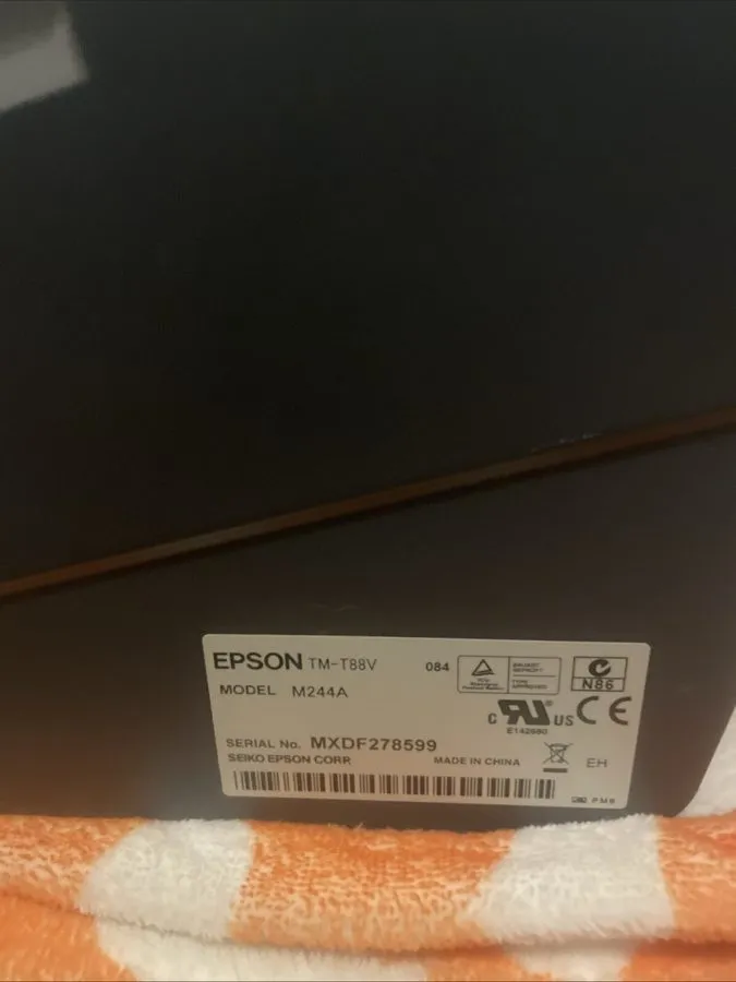 Принтер этикеток Epson TM-T70 POS Thermal Receipt USB Printer M225A Dark Gray Au
