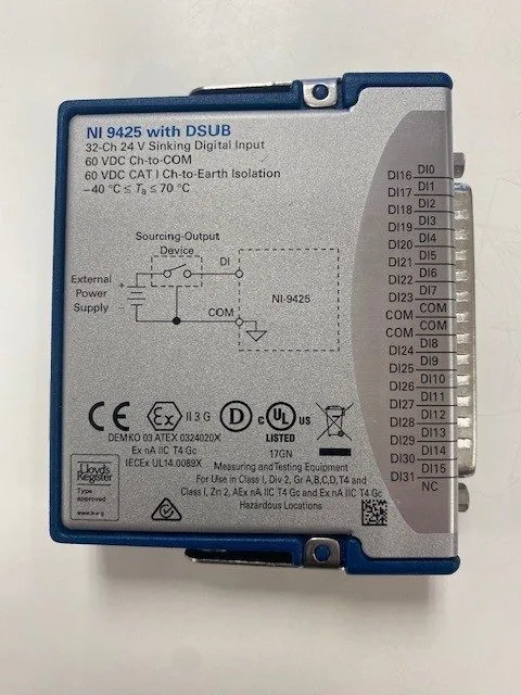 Модуль ввода-вывода National Instruments NI9425 C Series Digital Module