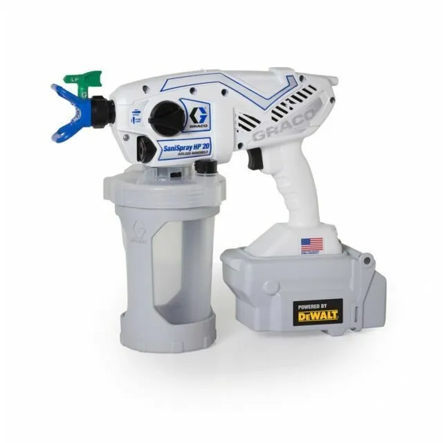 Оборудование Graco SaniSpray HP 20 Cordless Handheld Airless Disinfectant Spraye