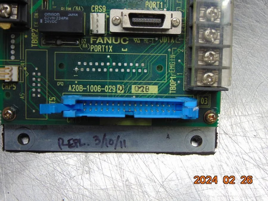 Плата ЧПУ Fanuc A20B-1006-029 Control Board robotics