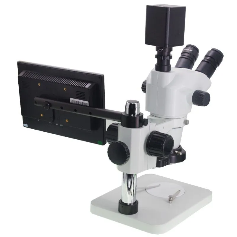 Микроскоп 6745T Simul-Focal Stereo Microscope Sony IMX385 HDMI WDR Industry Came — фото лота 1