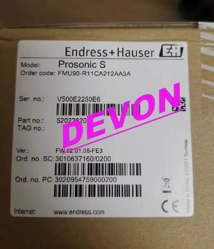 Ультразвуковой датчик FMU90-R11CA212AA3A E+H Ultrasonic Level TransmittER