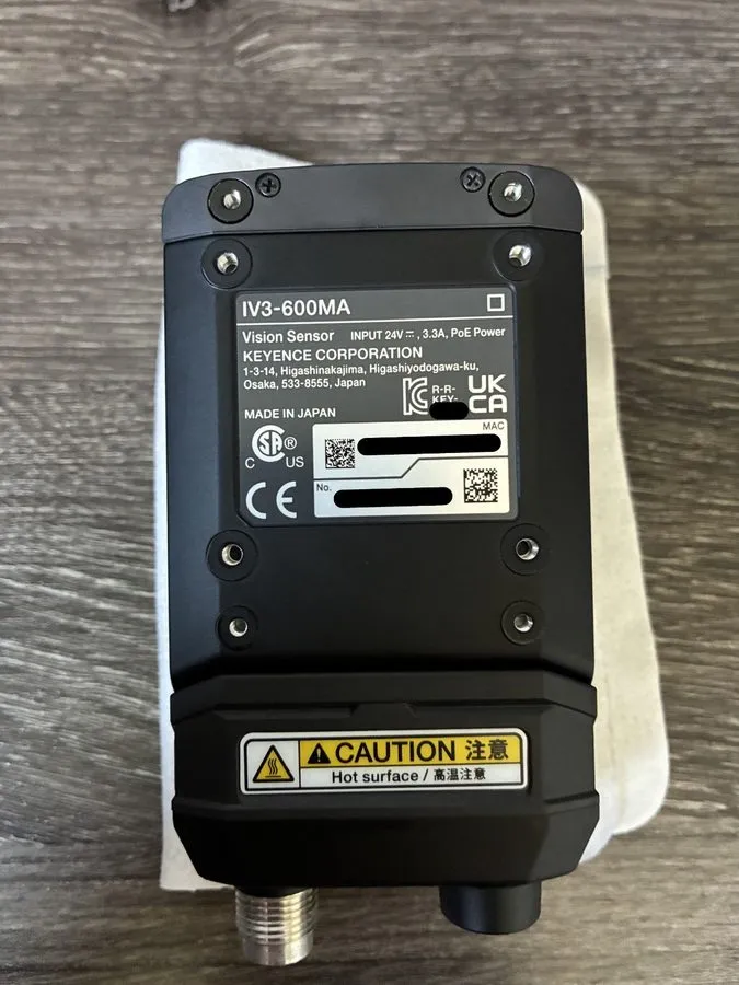 Камера машинного зрения KEYENCE IV3-600MA Vision Sensor Industrial Camera — фото лота 2