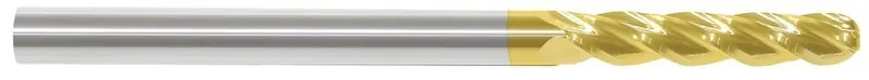 Режущий инструмент 3/8 4FL SE EXT XX/LG BN 1-1/2 x 6 TiN Carbide End Mill, MTC-6