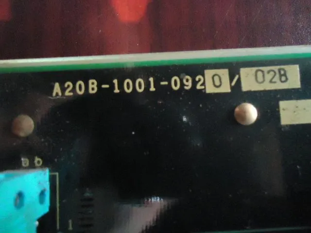 Плата ЧПУ Fanuc A20B-1001-0920/02B Control Board