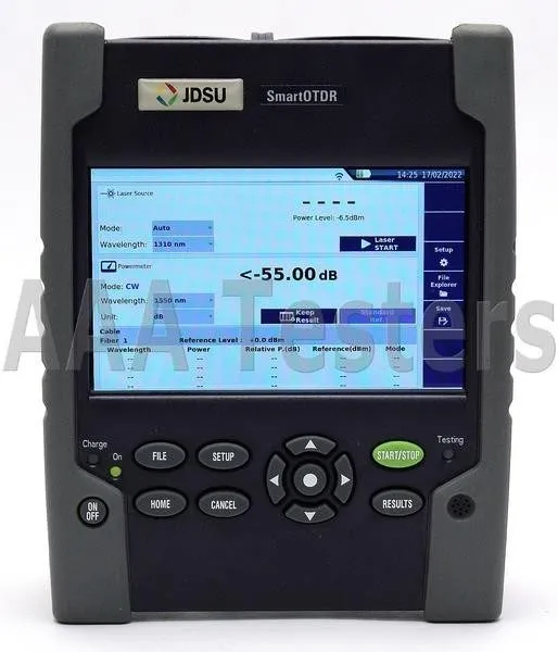 Тестер JDSU VIAVI E126A SM OTDR EXPERT 1650NM SMART TEST HANDHELD FIBER TESTER 1