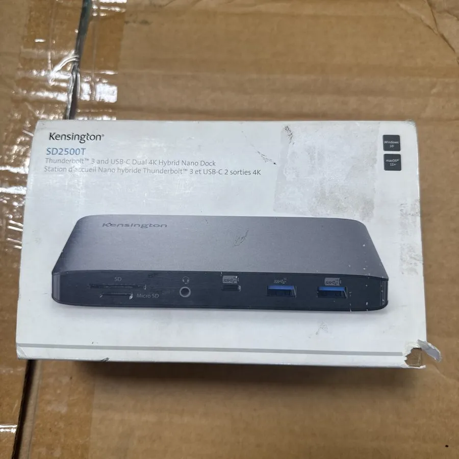Док-станция Kensington SD2500T Thunderbolt 3 and USB-C Docking Station Dual 4K 6