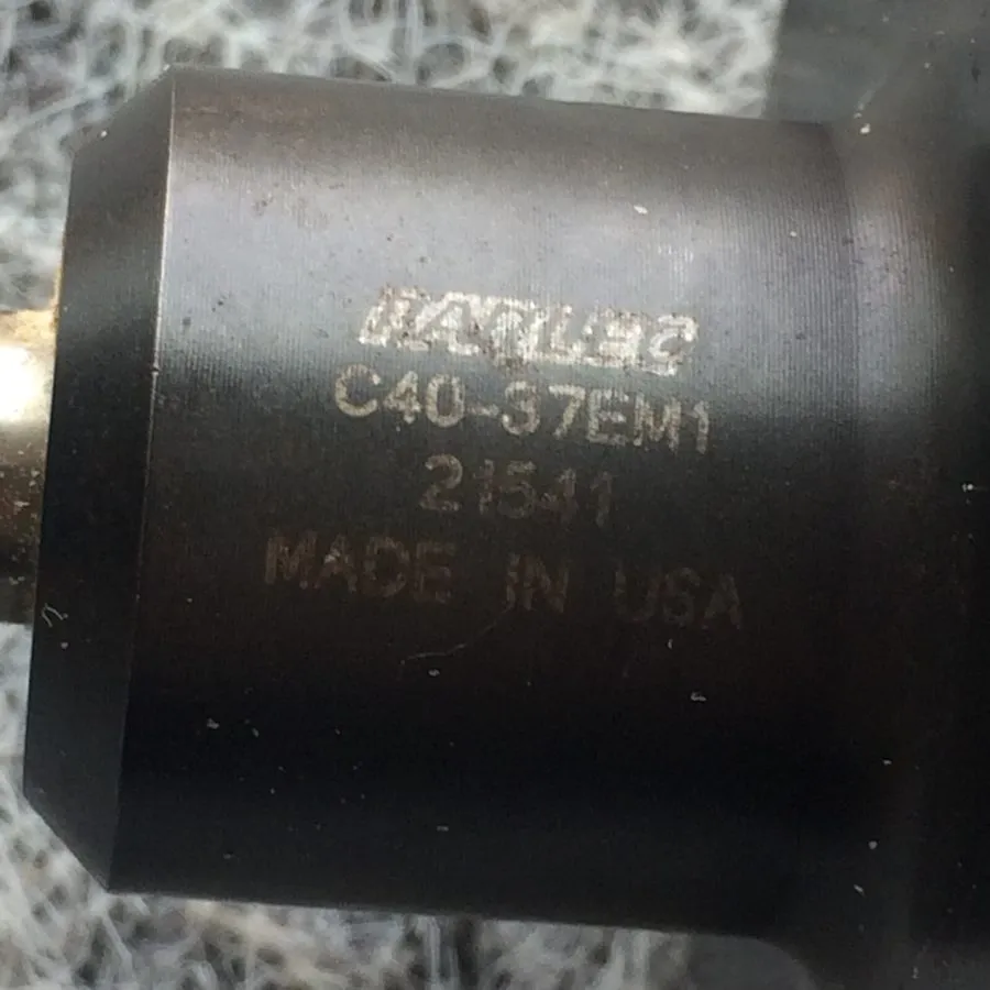 Режущий инструмент Parlec C40-37EM1 CAT40 CNC End Mill TOOL Holder 21541