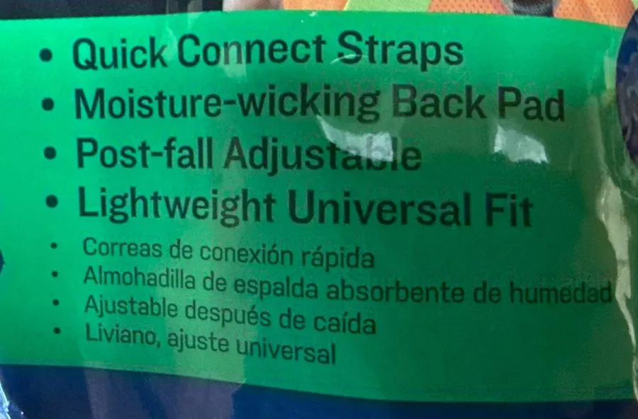 Жгут проводов Werner Easy Wear Adjustable Fall Protection Safety Harness H513002 — фото лота 2