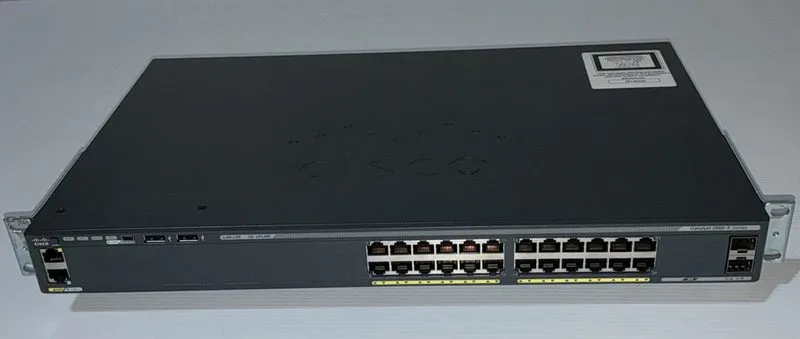 Коммутатор Cisco WS-C2960X-24TS-LL Switch 24 Ports Gigabit + 2 SFP — фото лота 1