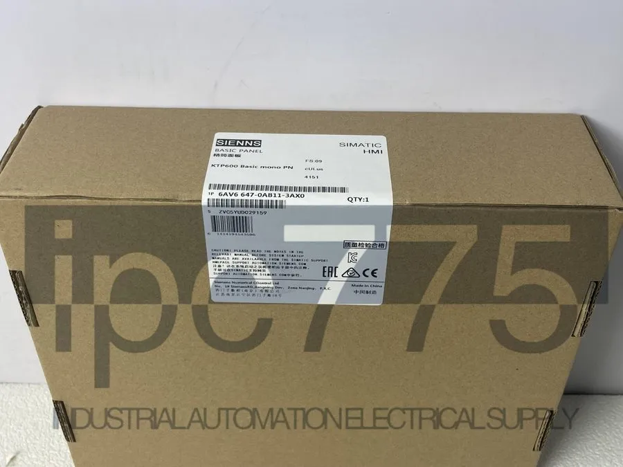 Панель оператора Siemens 6AV6647-0AB11-3AX0 SIMATIC HMI Basic Panel