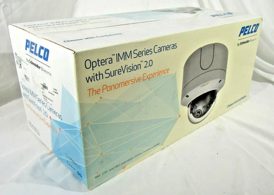 Камера PELCO IMM12036-1S OPTERA 12MP 360° INDOOR SURFACE MOUNT CAMERA — фото лота 1
