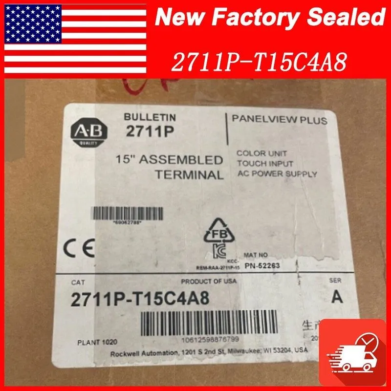 Панель оператора AB 2711P-T15C4A8 /A PanelView Plus 6 1500 15" Terminal USA