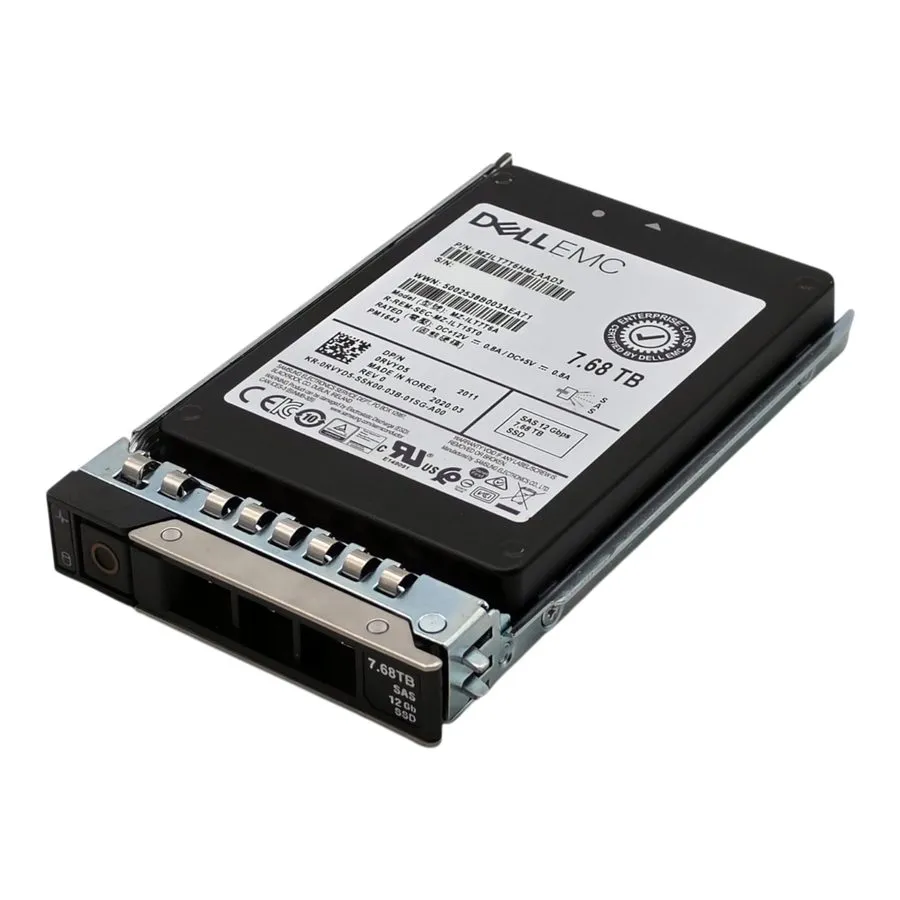 SSD-накопитель Dell RVYD5 7.68TB 12G SAS RI Intensive 2.5" SFF Enterprise SSD MZ
