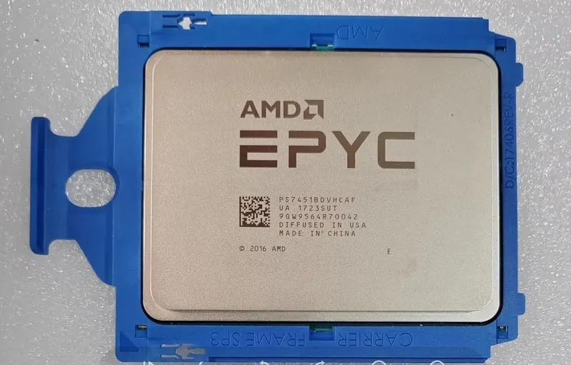 Процессор AMD EPYC 7451 2.3GHz 24-core 14nm 64MB 180W Naples CPU processor
