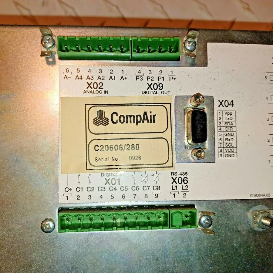 Пневмооборудование Gardner Denver Compair C20606/280 Control Panel — фото лота 2