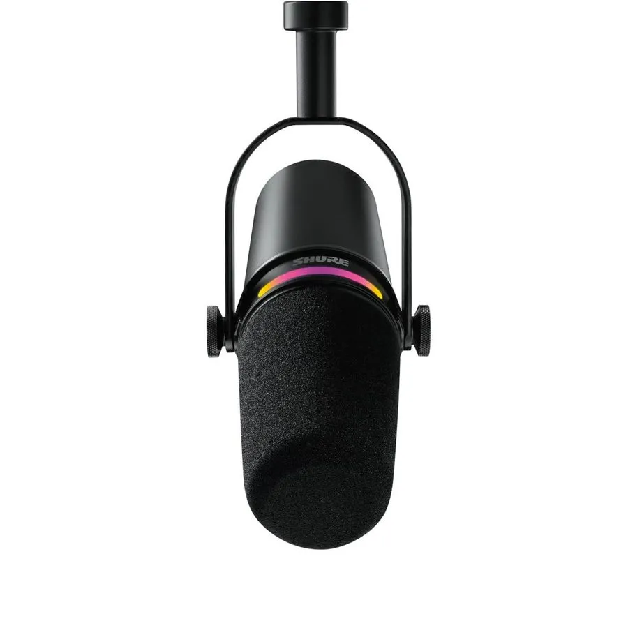 Микрофон Shure MV7+ Podcast Microphone, Black, MV7+-K: OBS Certified Dynamic Mic