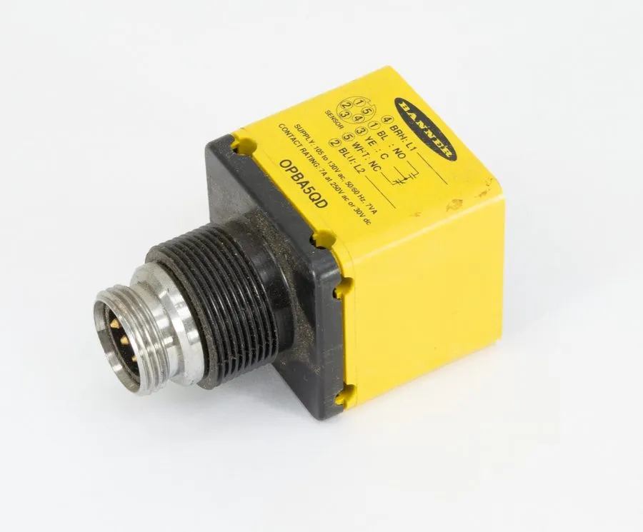 Фотоэлектрический датчик Banner OPBA5QD Photoelectric Sensor Power Block, 27198