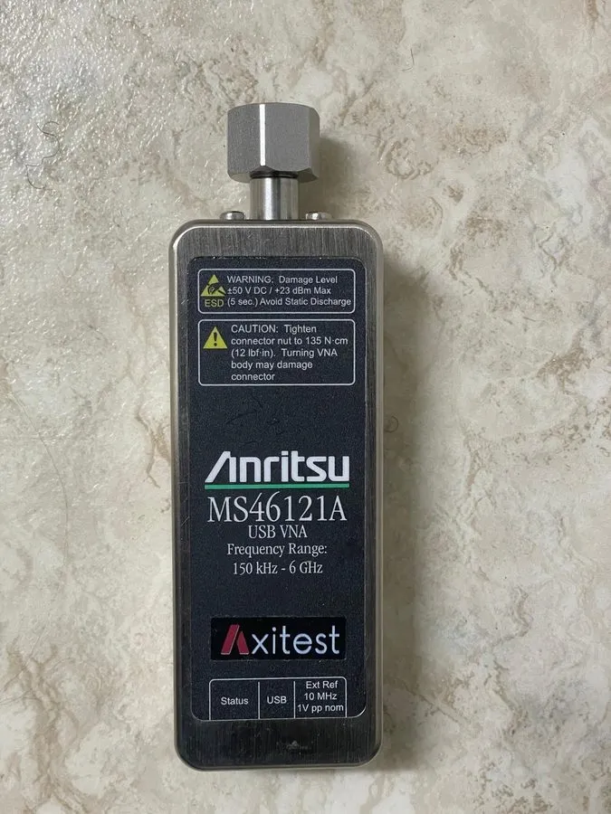 Анализатор цепей Anritsu 1-PORT USB ShockLine Network Analyzer MS46121A,Opt006,  — фото лота 1