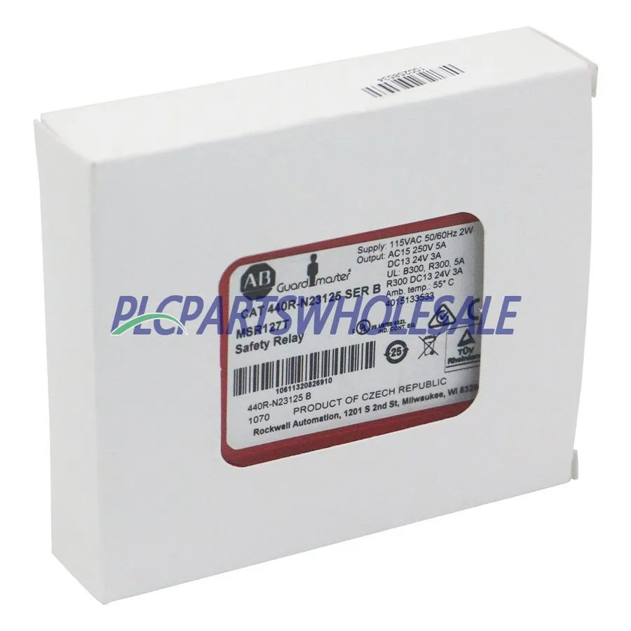 Реле безопасности Allen Bradley 440R-N23125 MSR127T Guard Master Safety Relay