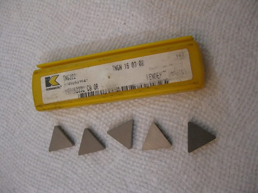 Режущий инструмент Kennametal TNG 322 TNGN160308 K68 Carbide Insert, 5pk