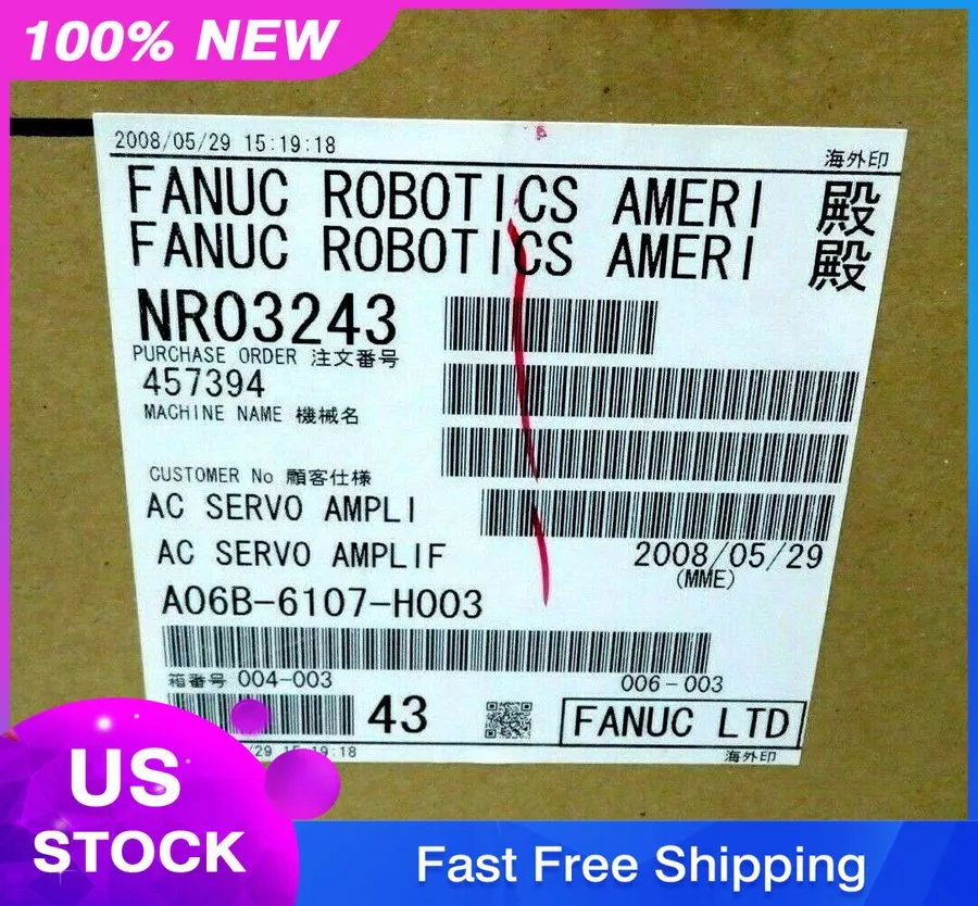 Сервоусилитель FANUC ROBOTICS A06B-6107-H003 SERVO AMP