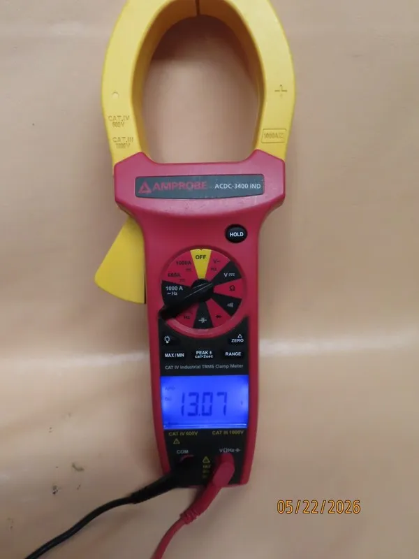 Тестер Amprobe ACDC-3400 IND TRMS AC/DC Clamp Meter, 750VAC/1000VDC/1000A