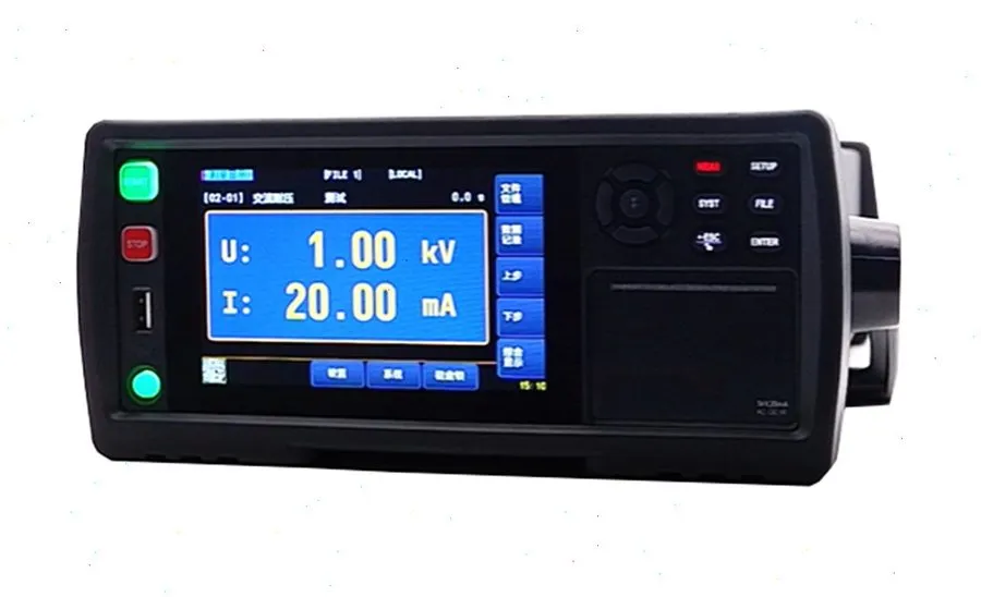 Тестер AC DC Withstand Voltage Insulation Tester with AC 5.000kV/20mA and DC 6kV — фото лота 2