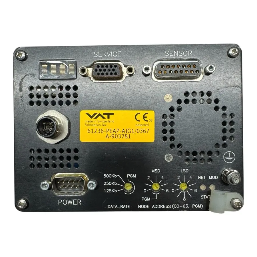 Блок питания VAT 61236-PEAP-AIG1/0367 Vacuum Valve Controller Power Supply Unit — фото лота 1