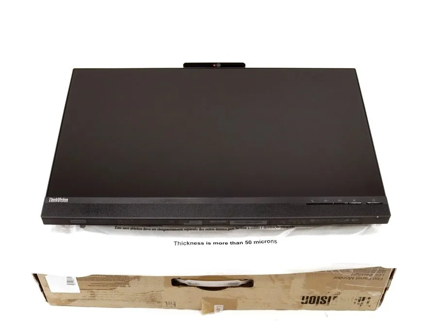 Монитор Lenovo ThinkVision T24v-30 23.8" Monitor w/ Webcam FHD (1920x1080) at 75 — фото лота 2