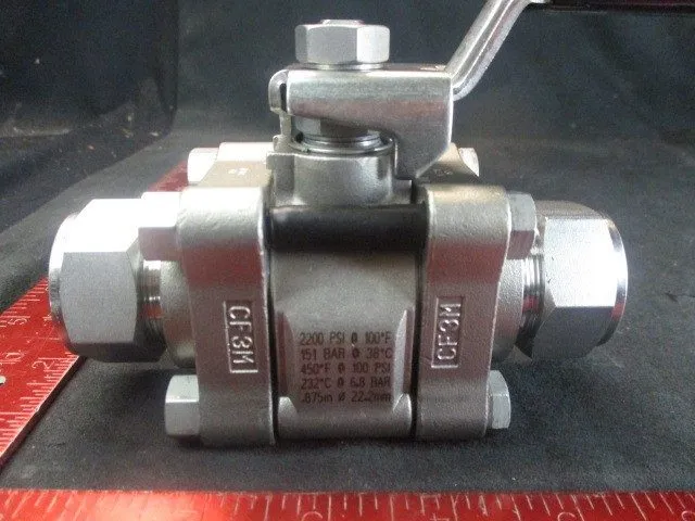Клапан Swagelok SS-65TS16 Stainless Steel 60 Series Ball Valve