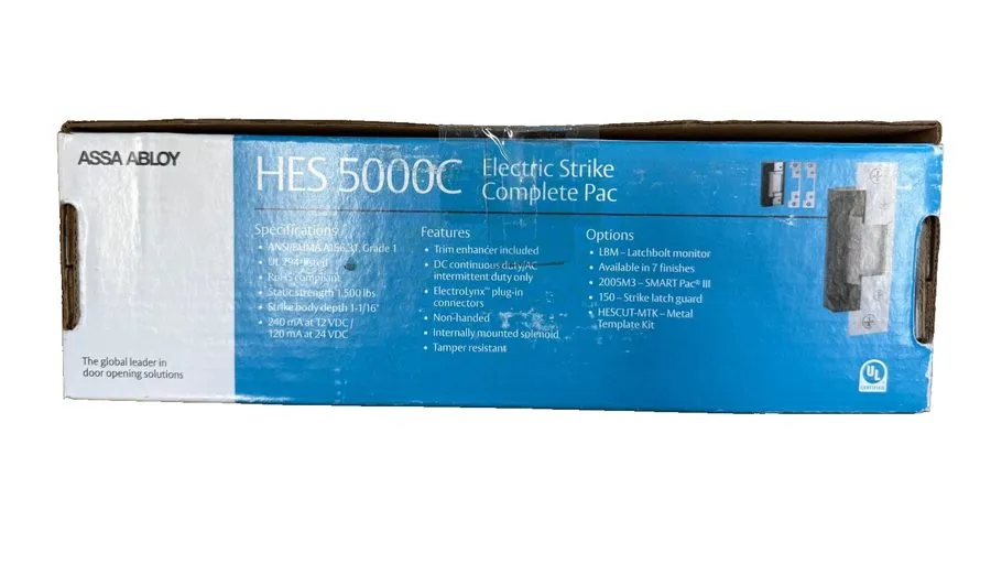 Оборудование видеонаблюдения 5000C-12/24D-630 Assa Abloy HES Electric Strike Com — фото лота 2