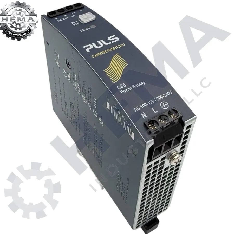 Блок питания PULS DIMENSION CS5.241 DIN Rail Power Supply 24V 5A 120W, 100-240VA