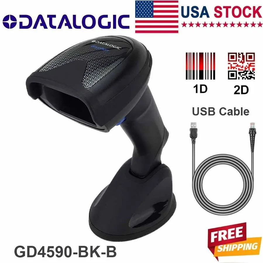 Сканер штрих-кода Datalogic Gryphon GD4590 Handheld USB Barcode Scanner 1D 2D Co
