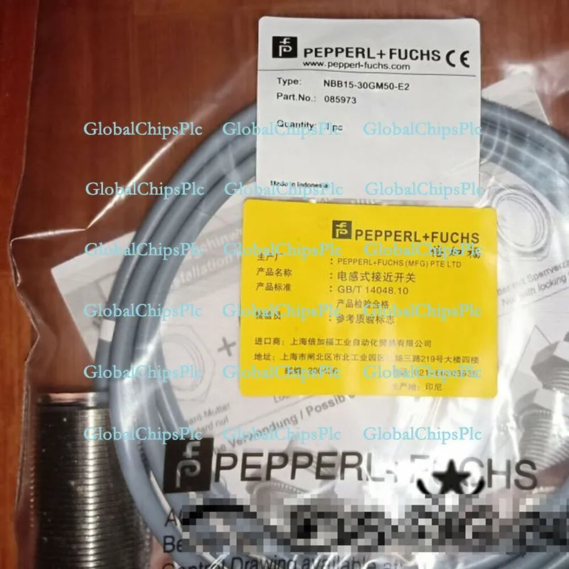 Датчик приближения PEPPERL & FUCHS NBB15-30GM50-E2 INDUCTIVE PROXIMITY SENSOR UN