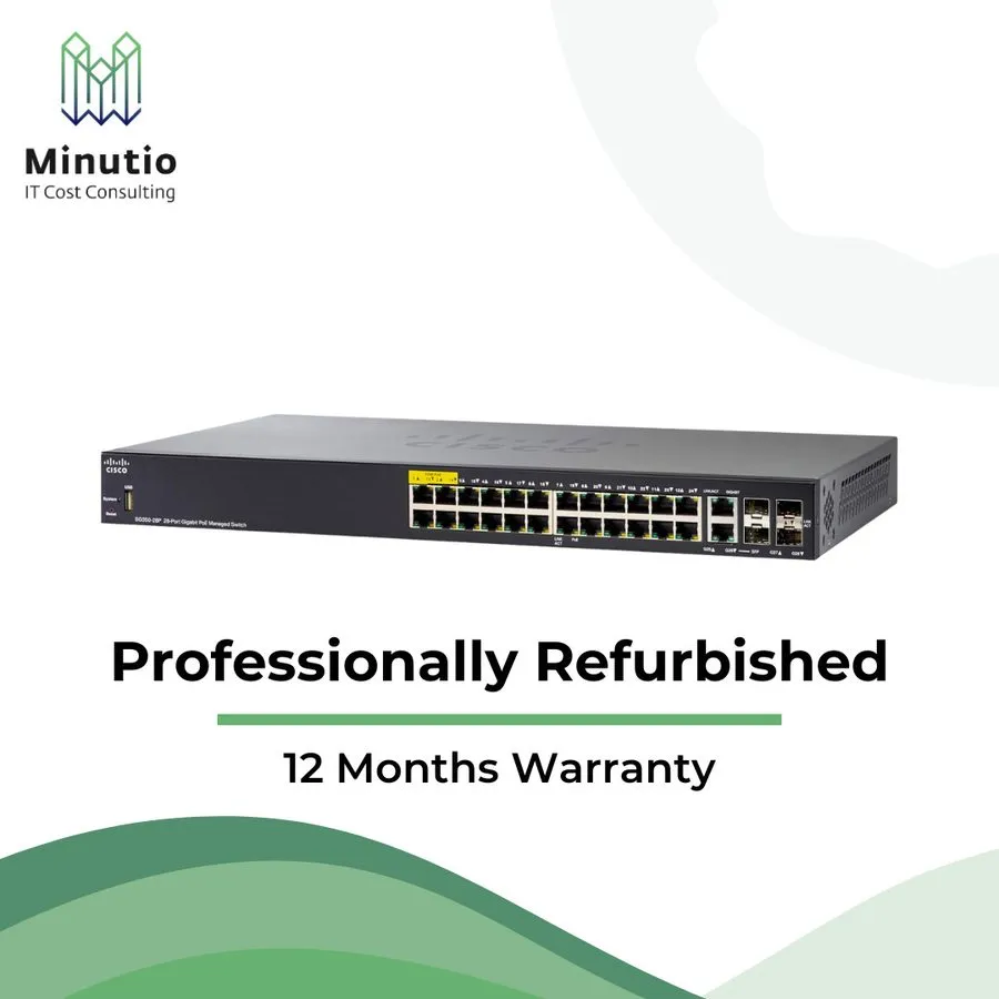 Коммутатор Cisco SG350-28P-K9