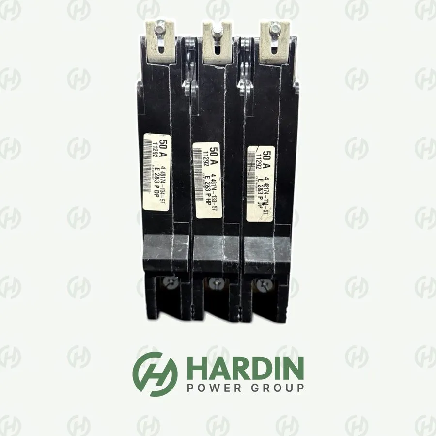 Автоматический выключатель Square D EGB34050 3 Pole 50 Amp 480V Circuit Breaker  — фото лота 2